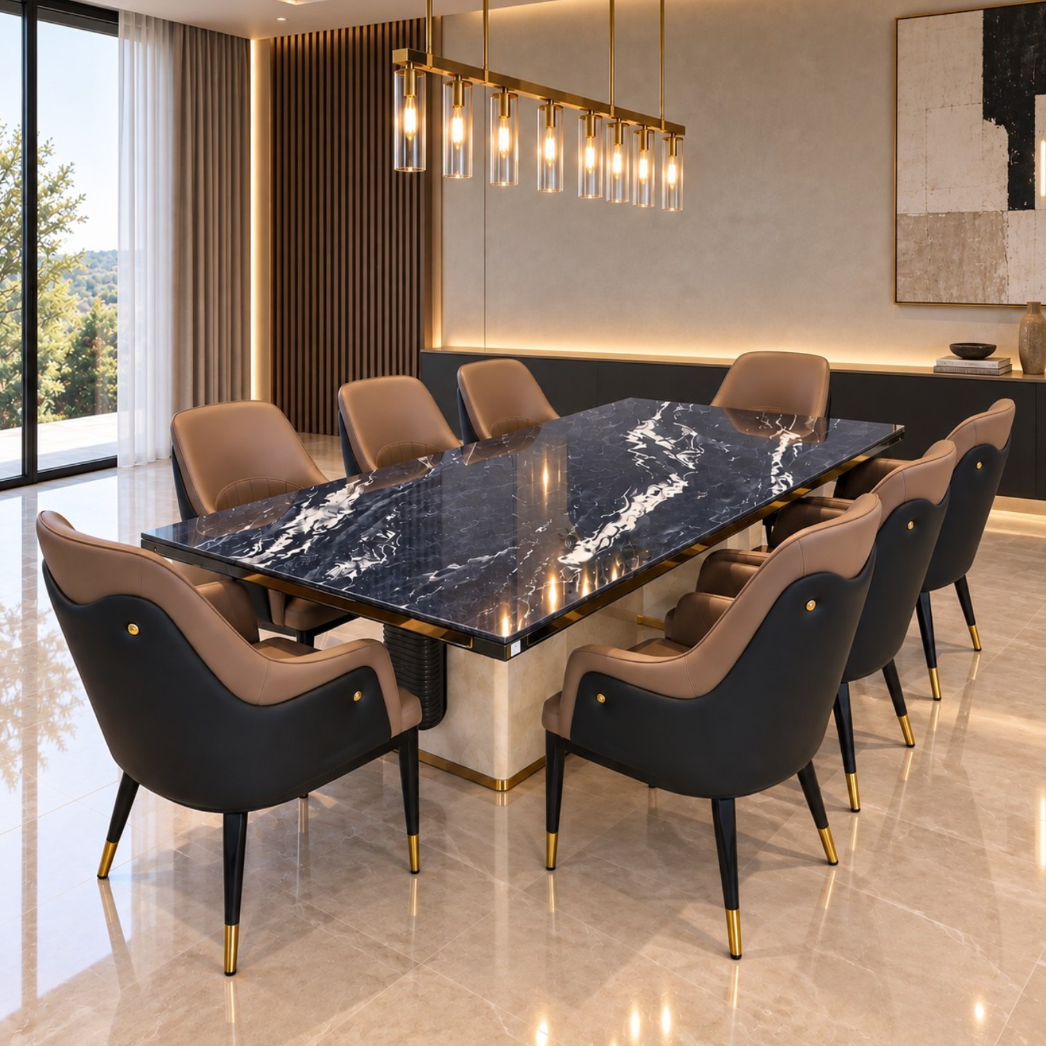 Belmont 8 Seater Dining Set