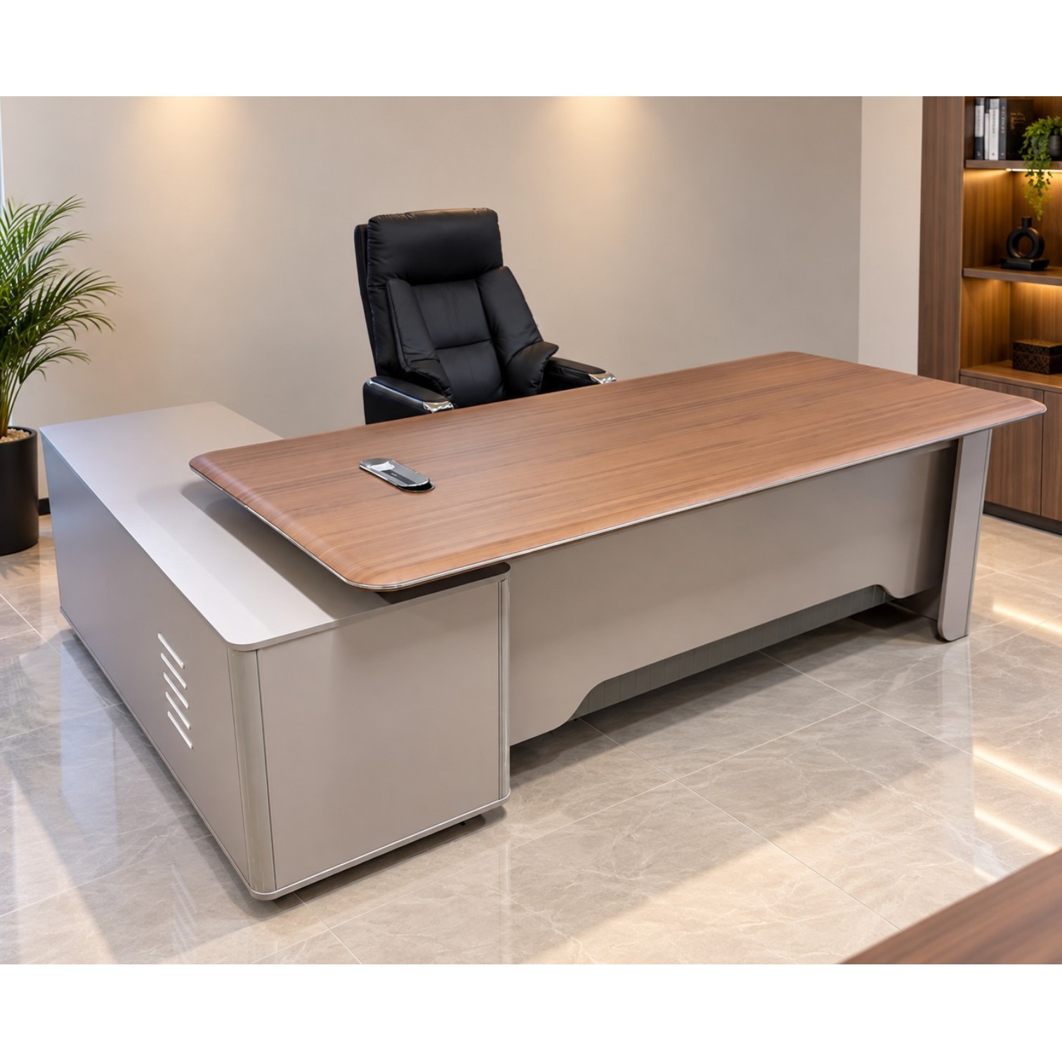 Grand 2.4m Executive Desk